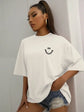 Kurzärmeliges T-Shirt im Hip-Hop-Stil