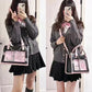 Transparente Tasche im Crossbody-Stil