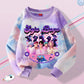 Moletom feminino Kpop Demon Hunter Girls Rumi Mira Zoey Moletom com capuz infantil