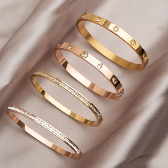 Diamantring aus Edelstahl