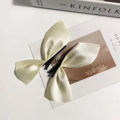 JK Mädchen Haarspangen, süße Haar-Accessoires, schwarz-weißes Band