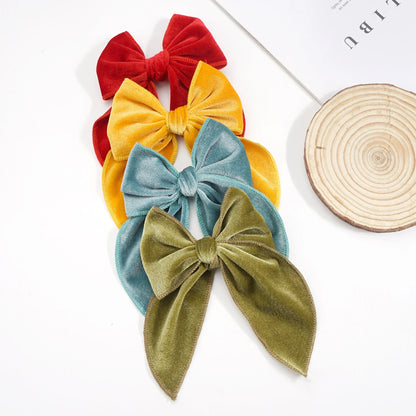 4Pcs Laço de cabelo para meninas