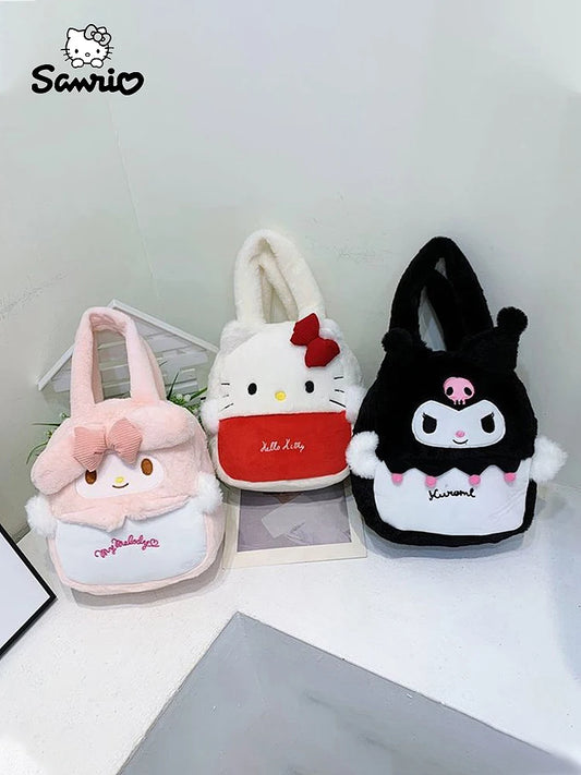 Bolsa de Pelúcia Hello Kitty para Mulher