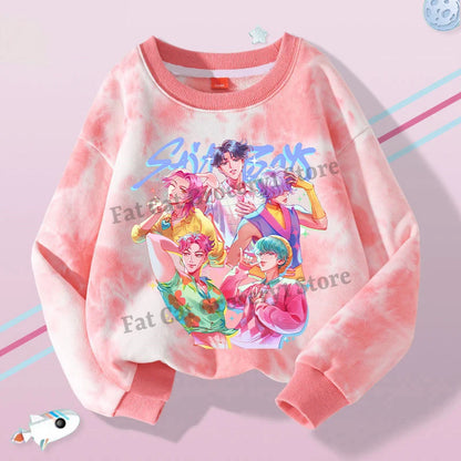 Moletom feminino Kpop Demon Hunter Girls Rumi Mira Zoey Moletom com capuz infantil