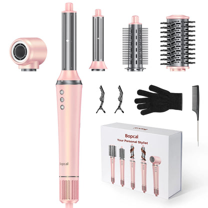 Secador de cabelo 5 em 1, ferramenta multiestilo, alisador e ondulação de 32mm,  1-3 minutos, secagem rápida