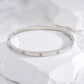 Diamantring aus Edelstahl