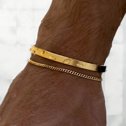 Pulseiras empilháveis para homens