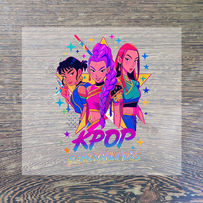 Roupas adesivo  de desenho animado personalizado