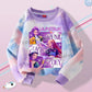 Moletom feminino Kpop Demon Hunter Girls Rumi Mira Zoey Moletom com capuz infantil