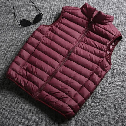 Jaqueta masculina térmica para outono e inverno
