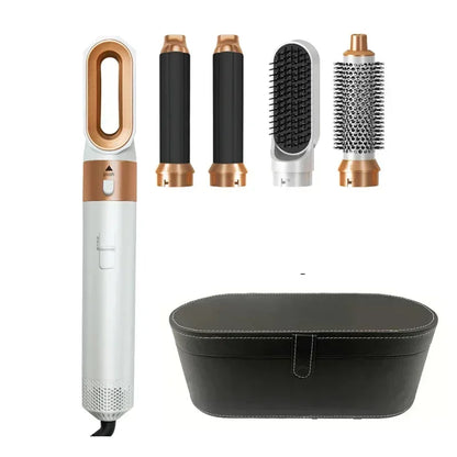 Secador de cabelo 5 em 1 conjunto de pente quente modelador de cabelo profissional