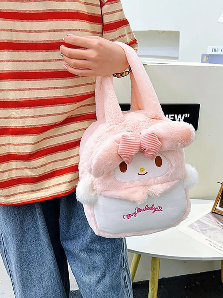 Bolsa de Pelúcia Hello Kitty para Mulher