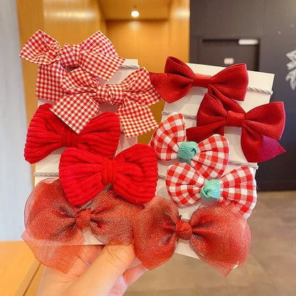 10 stücke Haar Zubehör Mädchen Scrunchies Ästhetischen Haar Krawatten kinder Bands Kinder Bandeaux Elastiquec Stirnbänder Bandes Nette