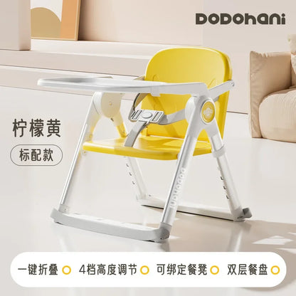 Multifunctional Baby Dining Chair, Portable Folding Baby Chair, Children&