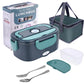 1,5 l tragbare elektrische Lunchbox 60 W Outdoor Camping Speisenwärmer Mikrowelle