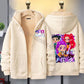 Moletom com capuz casual casaco esportivo inverno roupas femininas
