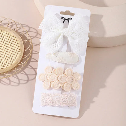 4/5pcs Atacadores de cabelo para Crianças