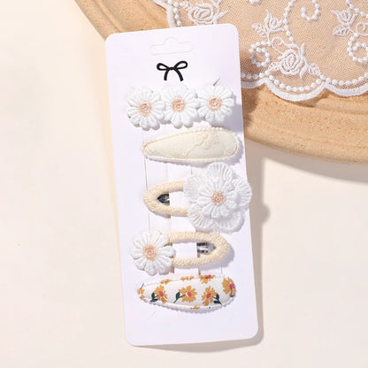 4/5pcs Atacadores de cabelo para Crianças