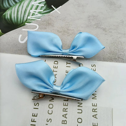 JK Mädchen Haarspangen, süße Haar-Accessoires, schwarz-weißes Band