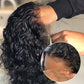 Peruca Curta 100% de Cabelo Humano com ondas Profundas