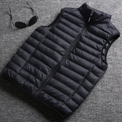 Jaqueta masculina térmica para outono e inverno
