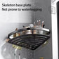Badezimmer-Eckregal Nagelfreies Shampoo-Regal aus Aluminium