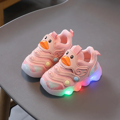 Kinder led casual schuhe nette cartoon