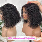 Peruca de cabelo humano com ondas d&