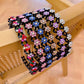 Neue rutschfeste Strass-Stirnbänder, solide Wellen-Haarbänder für Frauen und Mädchen, Lünette, modischer Haarreifen, Damen-Boutique-Haarschmuck