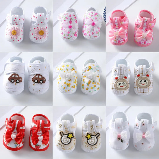 Babyschuhe mit weicher Sohle
