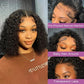 Peruca de cabelo humano com renda frontal, 250 densidade, 13x6, 13x4
