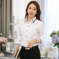 Weißes Langarmshirt für Damen