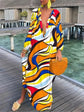 Sexy Langarmkleid mit V-Ausschnitt