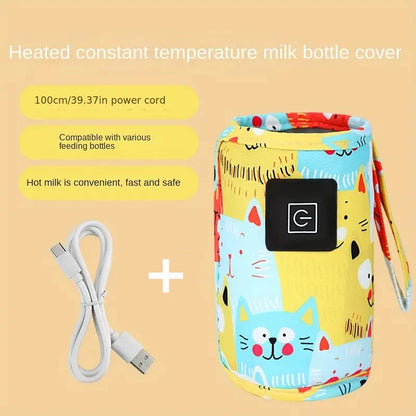 Aquecedor de água e leite USB,