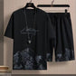 (T-shirt + shorts) für männer mode kurzarm