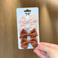 4/6/10Pcs laços de Soft Algodão Bow Hairpin