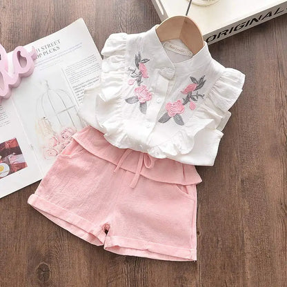 Kinder Sommerkleidung Set Shirts + Shorts