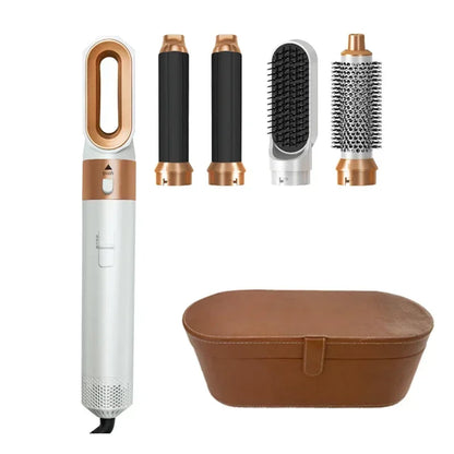 Secador de cabelo 5 em 1 conjunto de pente quente modelador de cabelo profissional
