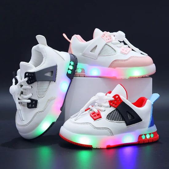 Schöne Infant Casual Led Beleuchtete Babyschuhe