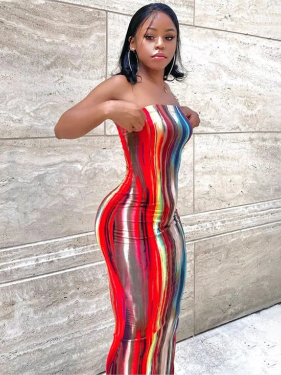 Vestidos sexy sem mangas