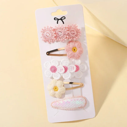 4/5pcs Atacadores de cabelo para Crianças