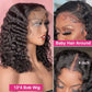 Perucas sem cola wear & go curto encaracolado, perucas de cabelo humano