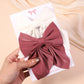 Solides Haarschmuck-Set mit Schleife