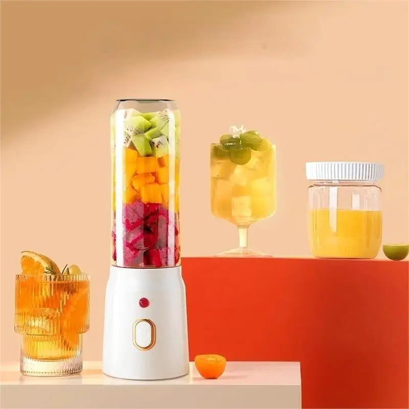 Liquidificador sem fio portátil, espremedor de frutas elétrico, máquina para esmagar  laranja