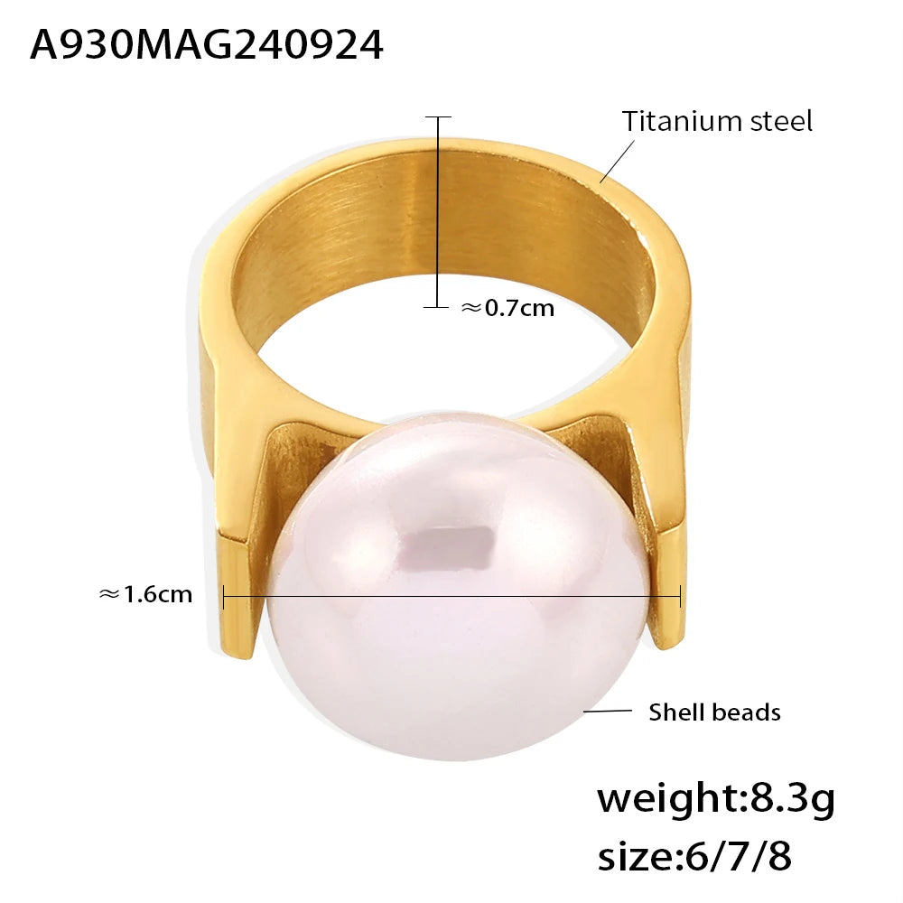 Anel chique de aço inoxidável 316l