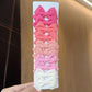 4/6/10Pcs laços de Soft Algodão Bow Hairpin