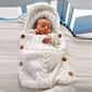 Cobertor Unisex para  bebé de  0-6 meses.