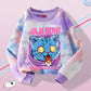 Moletom feminino Kpop Demon Hunter Girls Rumi Mira Zoey Moletom com capuz infantil