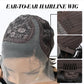 Afro-Perücken für schwarze Frauen, verworren, lockig, 13 x 4 x 2, HD-Spitze, natürlicher Haaransatz, 250 % Dichte