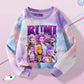 Moletom feminino Kpop Demon Hunter Girls Rumi Mira Zoey Moletom com capuz infantil